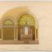 Design for the altar wall from Saint John's Refomed Church, Allentown, Pennsylvania